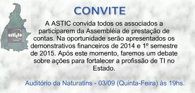 Assembleia de Prestação de Contas - 2014