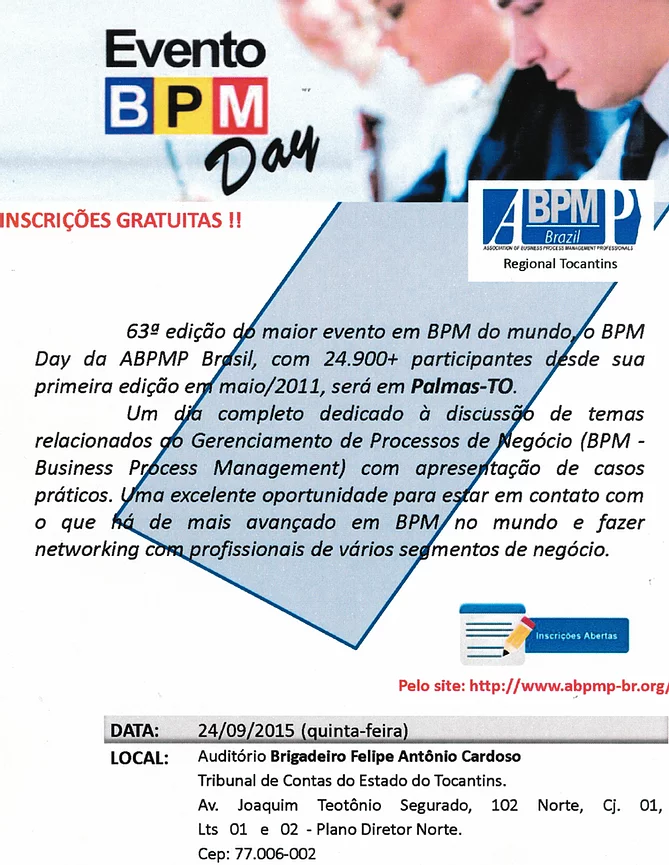 BPM Day PALMAS - TOCANTINS